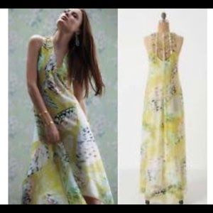 Anthropologie leisdottir silk boho dress size 2